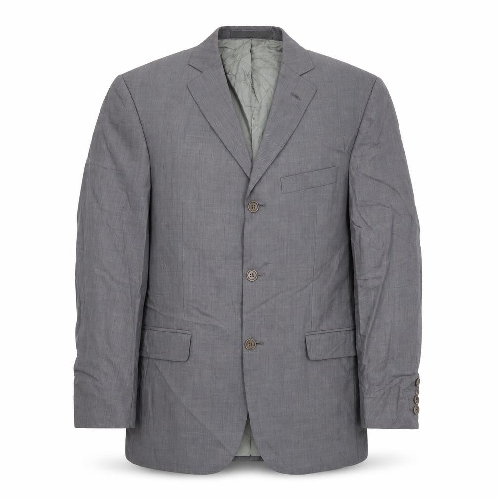 Marks & Spencer Mens Grey Wool Jacket Blazer Size 38