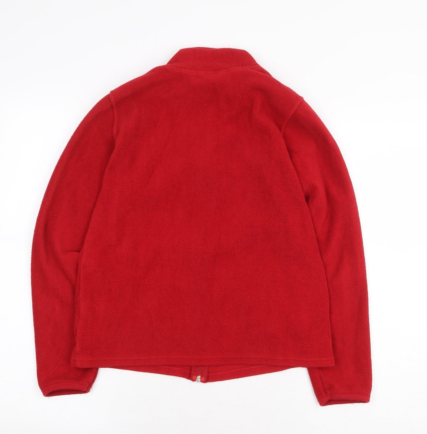 Marks and Spencer Womens Red Jacket Size 12 Zip