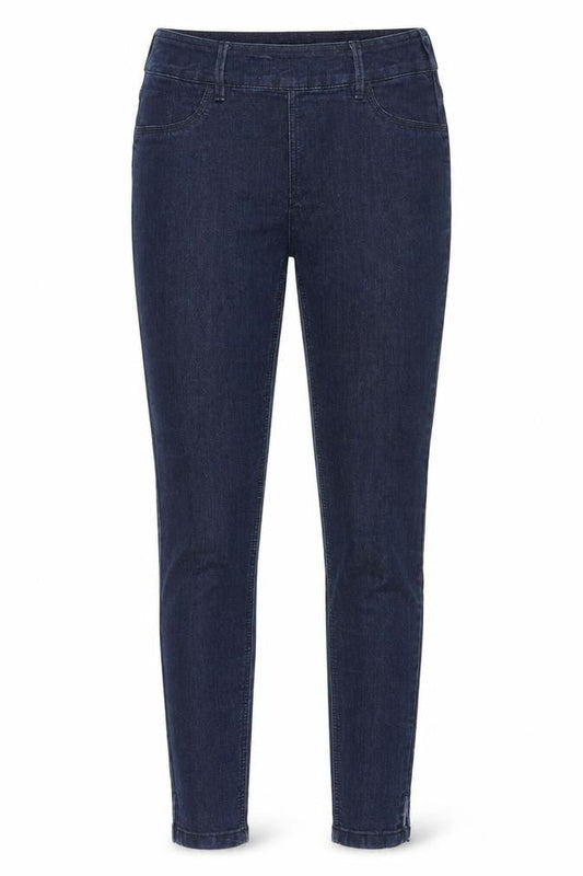 TU Womens Blue Cotton Skinny Jeans Size 10 L28 in Regular Zip