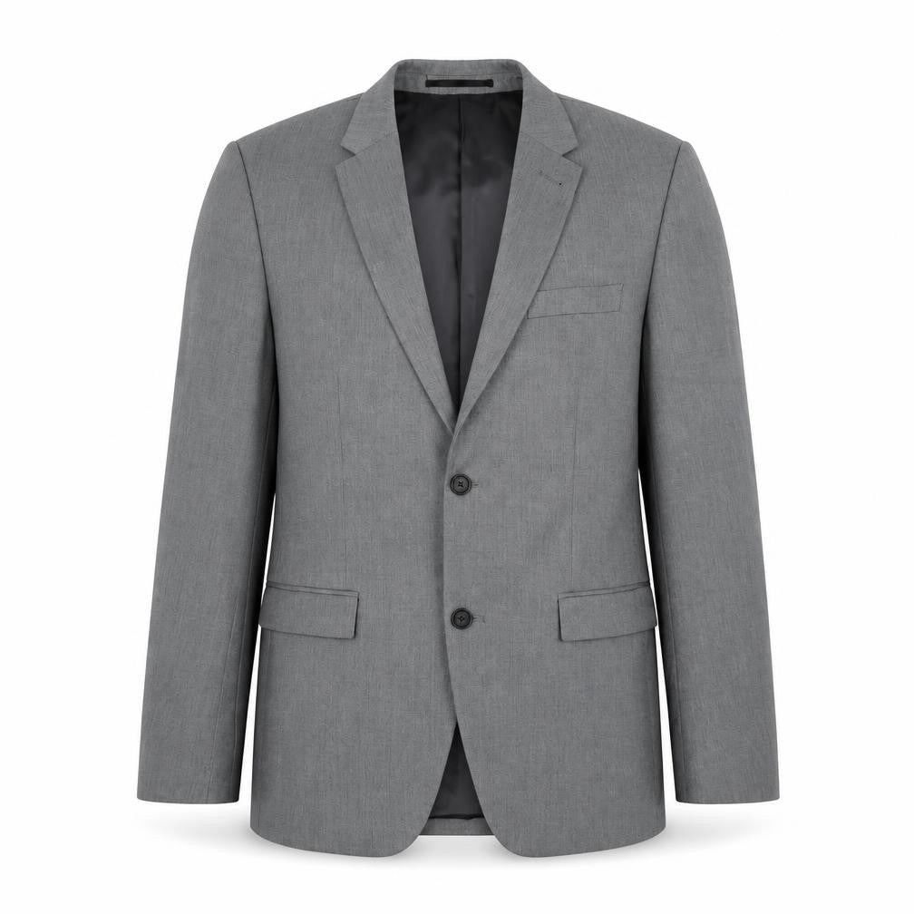 Topman Mens Grey Polyester Jacket Blazer Size M