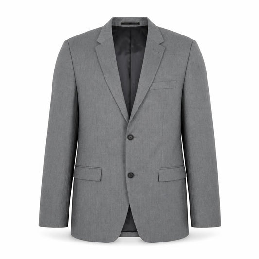 Topman Mens Grey Polyester Jacket Blazer Size M