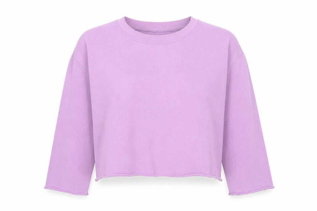 Pull&Bear Womens Purple Cotton Pullover Sweatshirt Size M Pullover