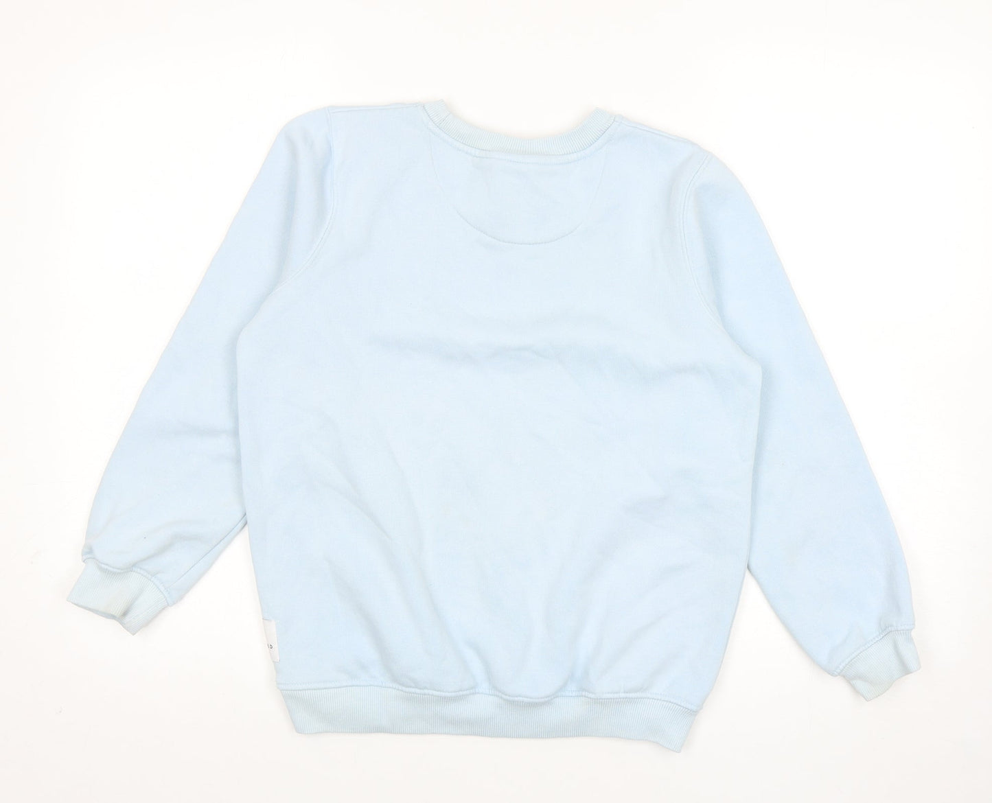 Holyfield Girls Blue Cotton Pullover Sweatshirt Size S Pullover