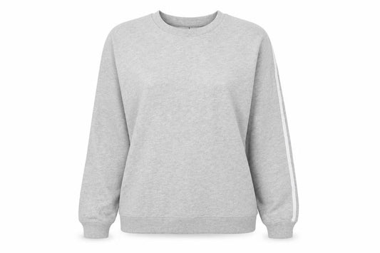 ASOS Womens Grey Cotton Pullover Sweatshirt Size 12 Pullover