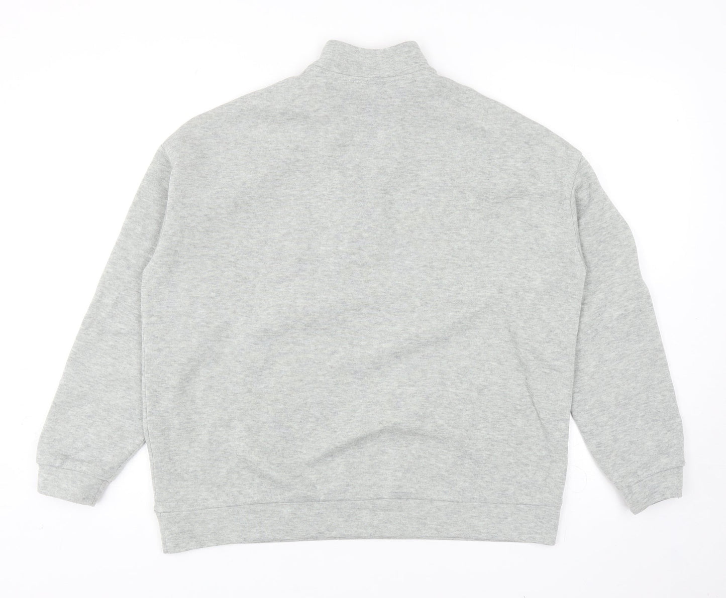SheIn Womens Grey Polyester Pullover Sweatshirt Size S Zip - Laguna Beach California