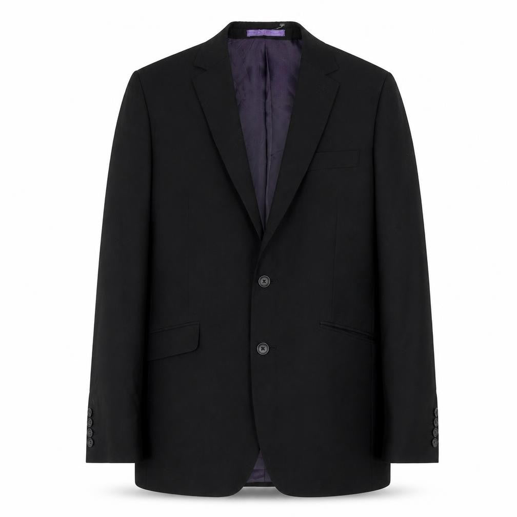 Burton Mens Black Viscose Jacket Blazer Size 38