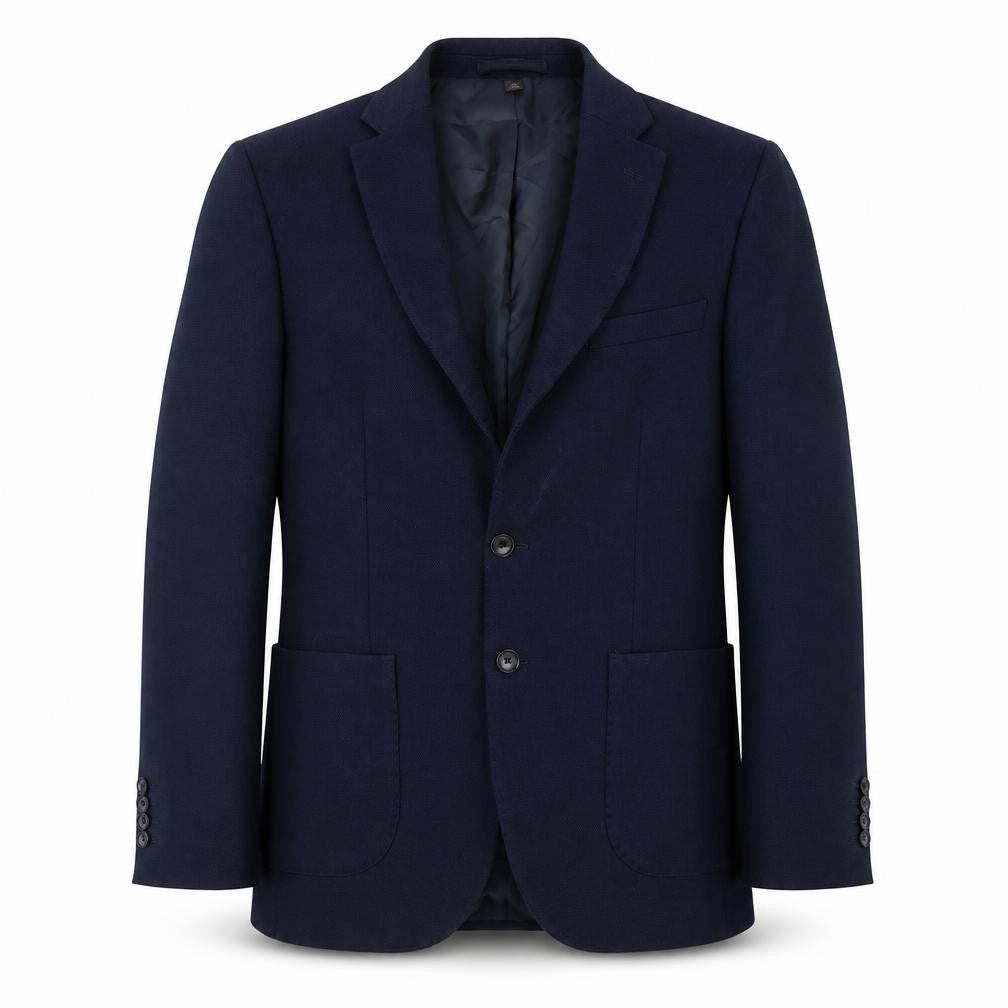 Marks & Spencer Mens Blue Polyamide Jacket Blazer Size 40