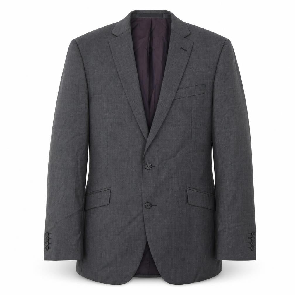 Marks & Spencer Mens Grey Wool Jacket Blazer Size 42