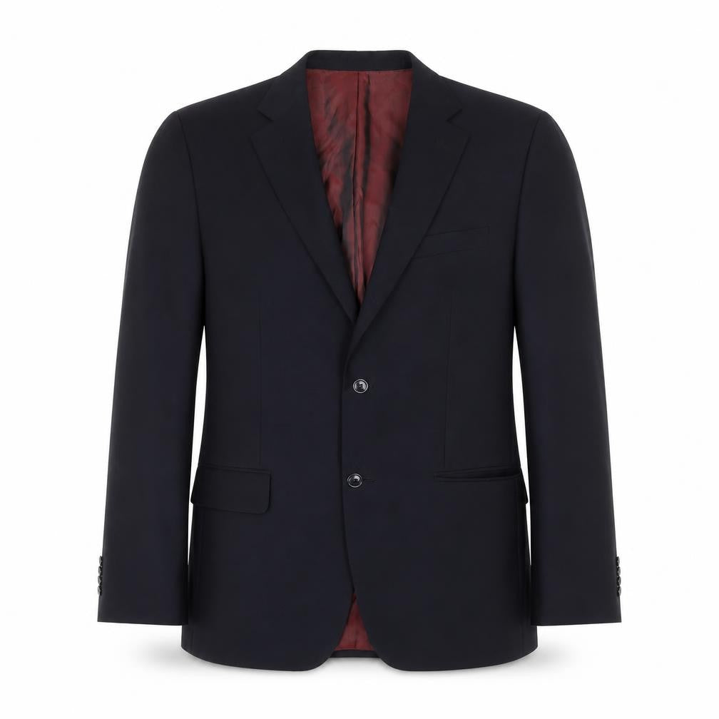 Bopohih Mens Blue Polyester Jacket Blazer Size 40