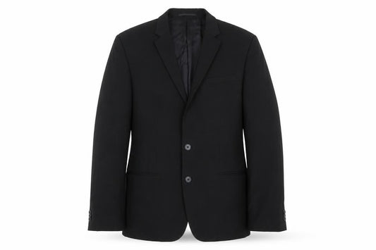 New Look Mens Black Viscose Jacket Blazer Size 42