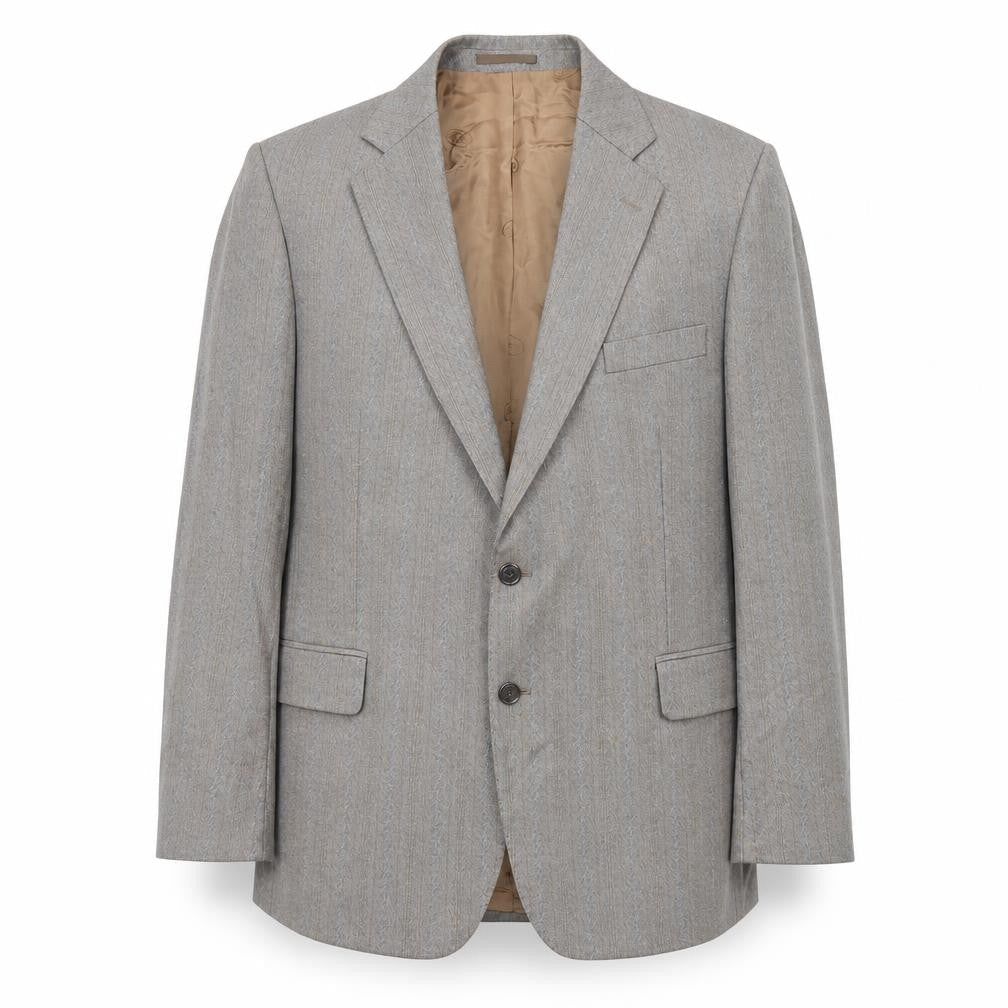John Douglas Mens Brown Viscose Jacket Blazer Size XL