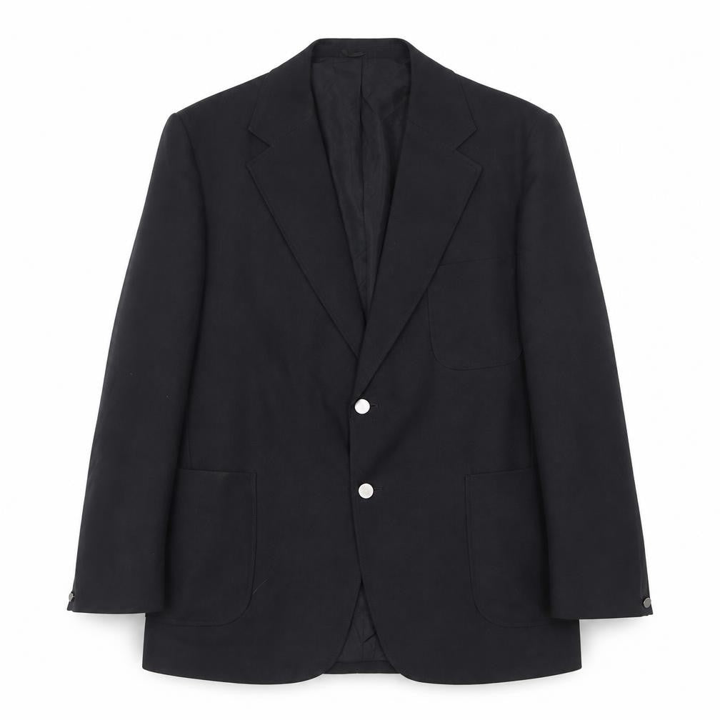Foster Mens Black Polyester Jacket Blazer Size M