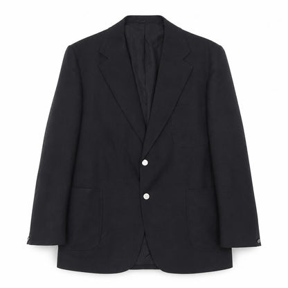 Foster Mens Black Polyester Jacket Blazer Size M