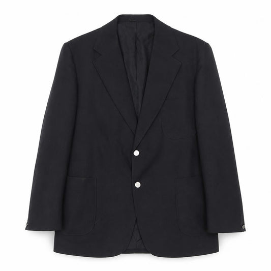 Foster Mens Black Polyester Jacket Blazer Size M