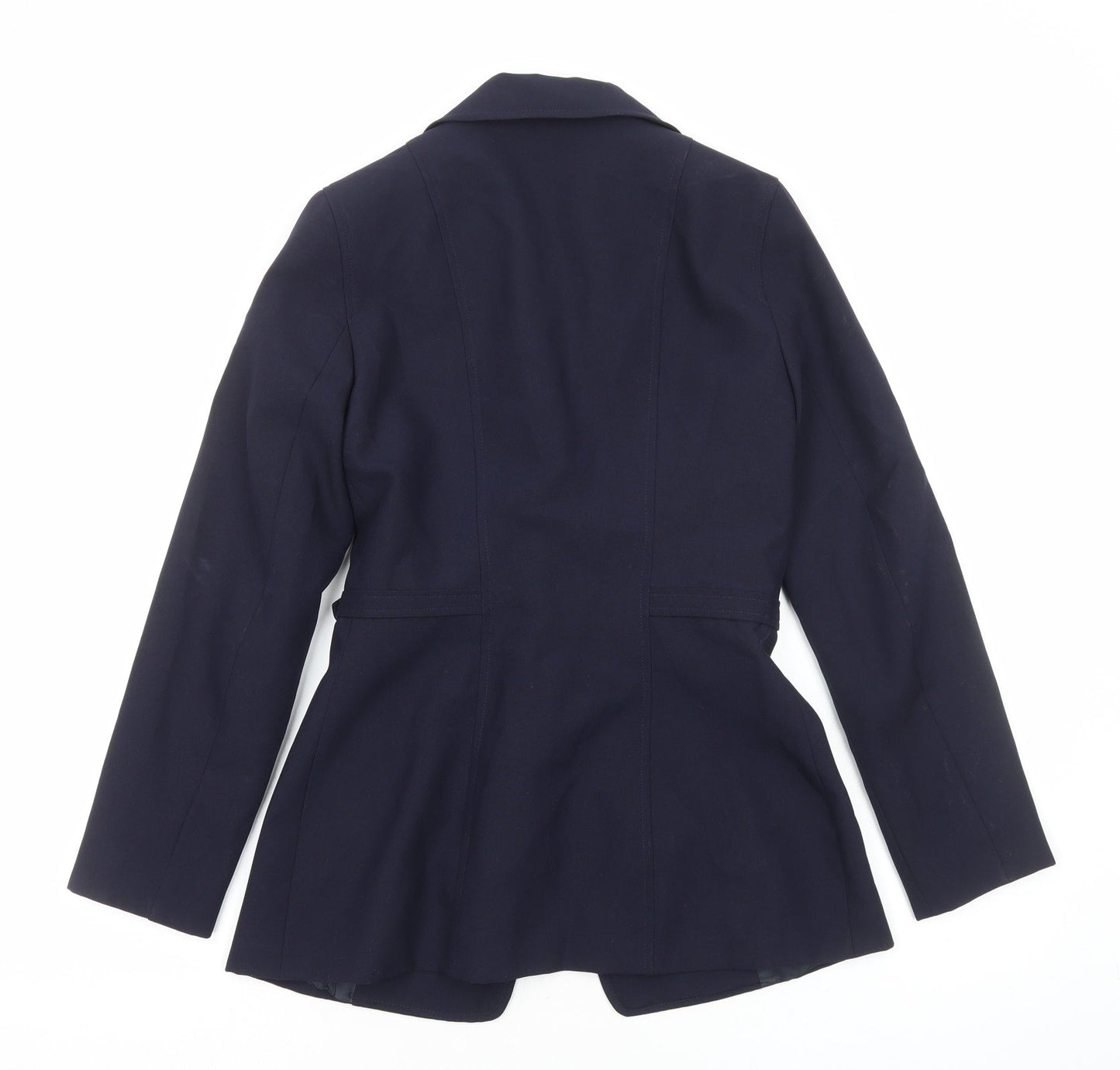 Kookai Womens Blue Polyester Jacket Suit Jacket Size 10