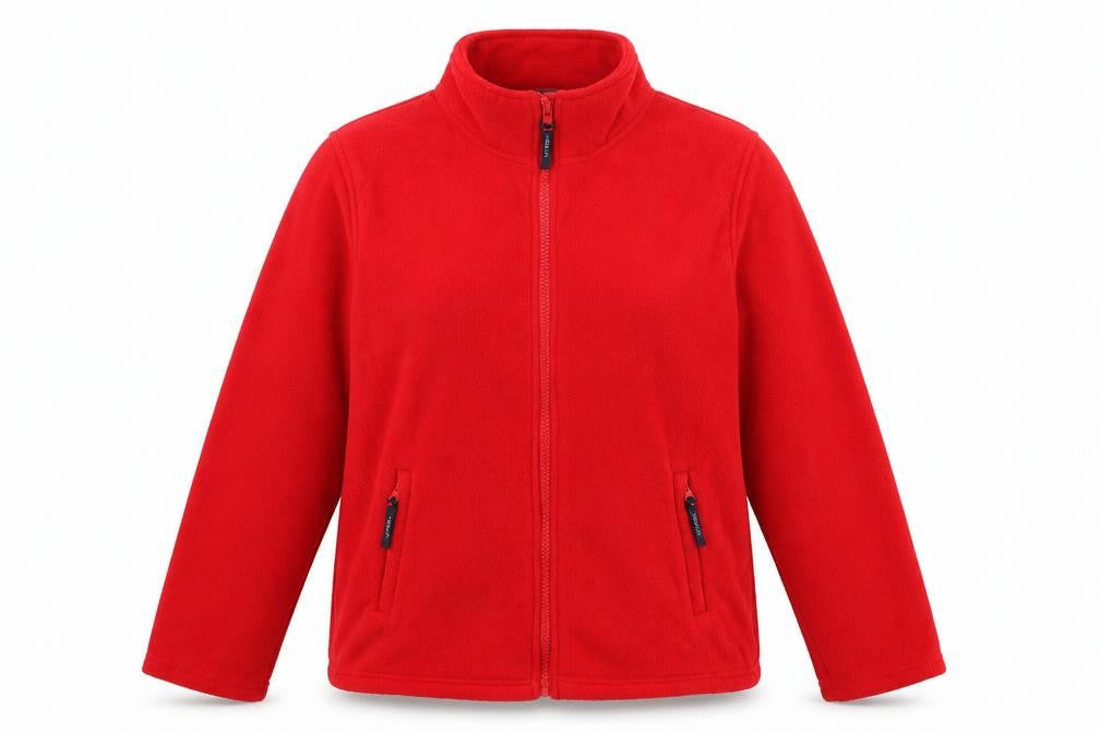 Uneek Womens Red Jacket Size 20 Zip