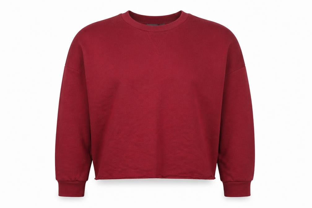 Primark Womens Red Cotton Pullover Sweatshirt Size 2XS Pullover