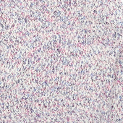 Bonmarché Womens Multicoloured Round Neck Polyester Pullover Jumper Size S
