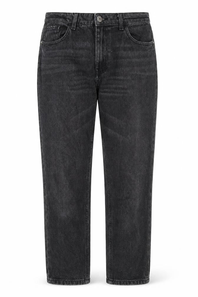 Only Womens Black Cotton Straight Jeans Size 30 in Regular Button