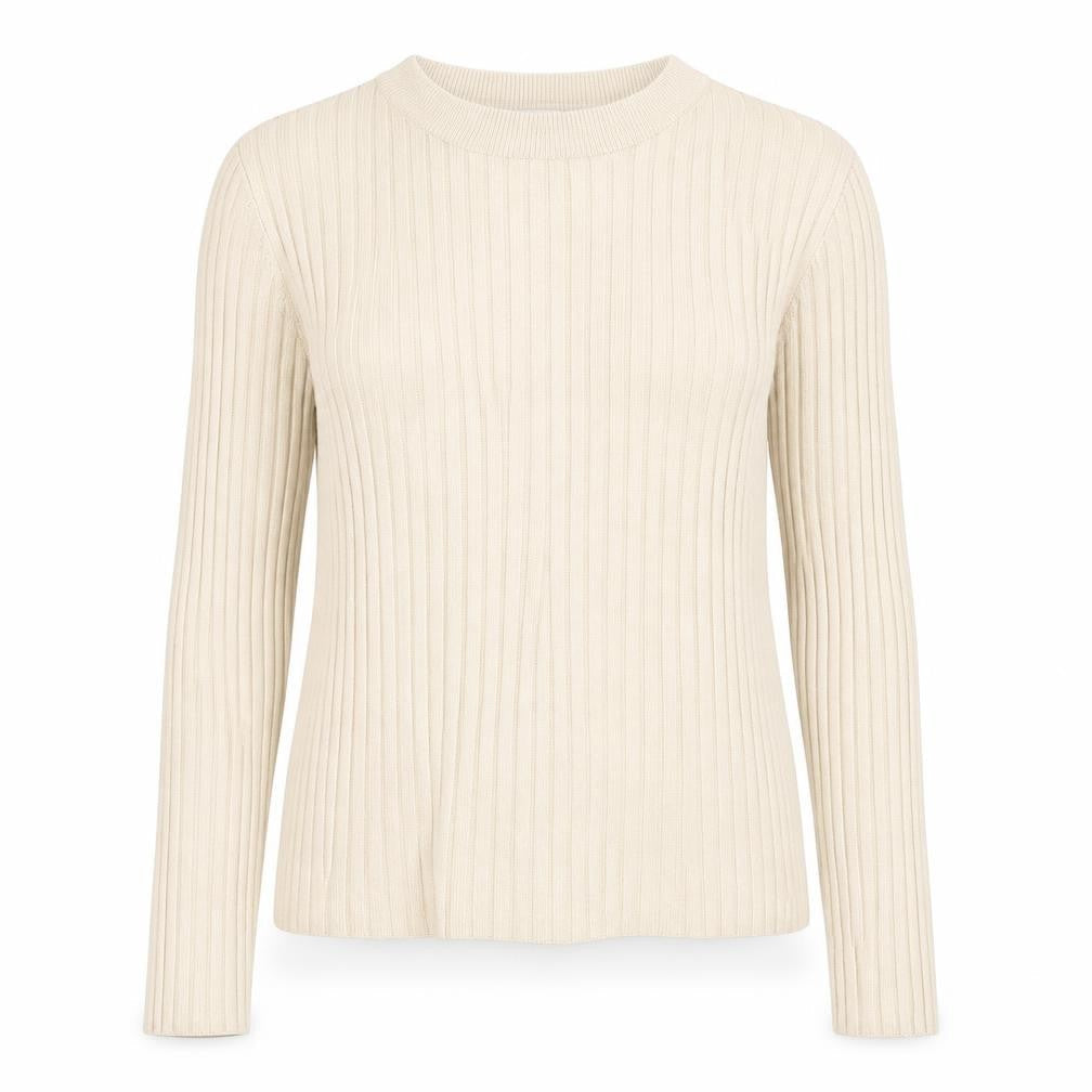 H&M Womens Beige Roll Neck Acrylic Pullover Jumper Size M
