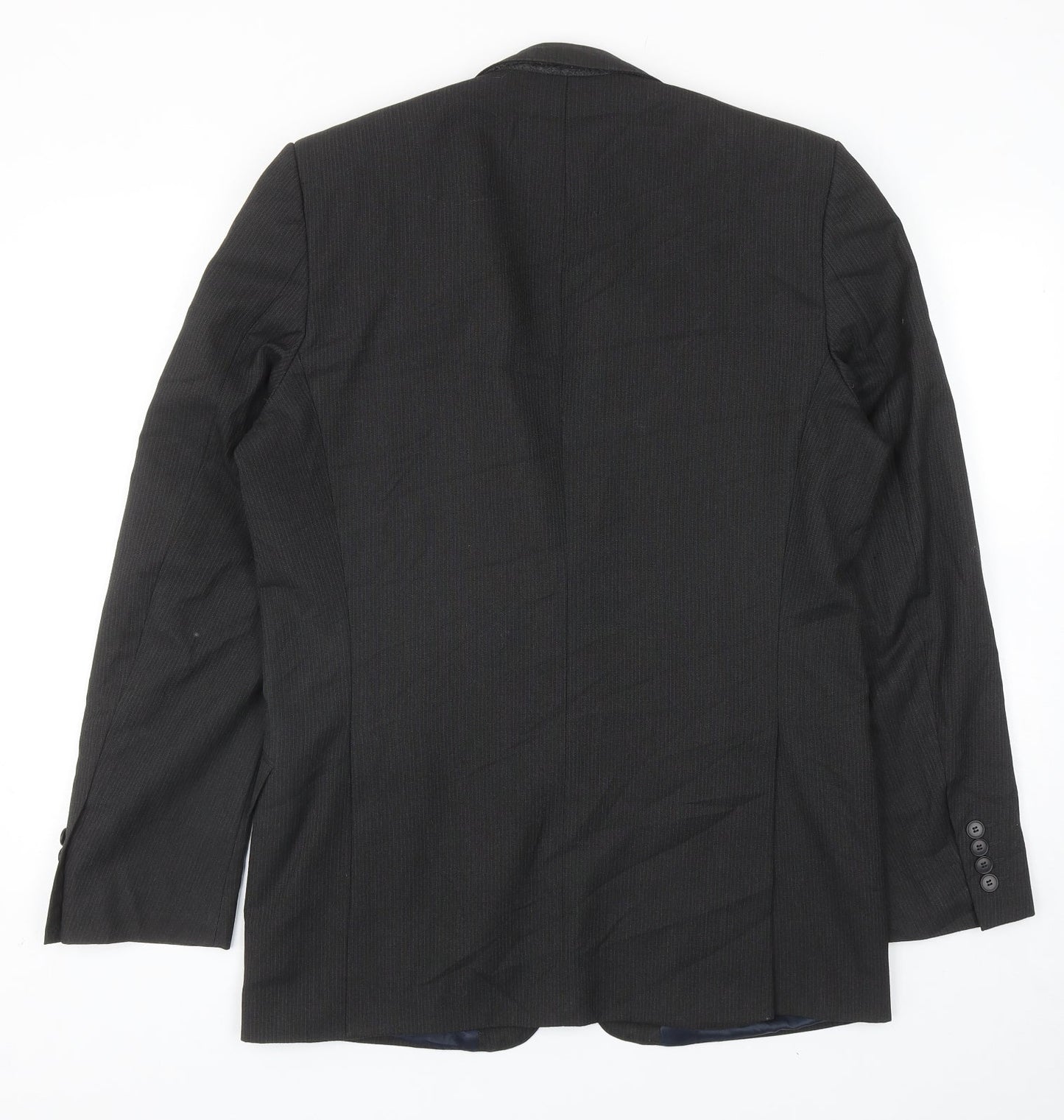 Marks and Spencer Mens Grey Viscose Jacket Blazer Size 40