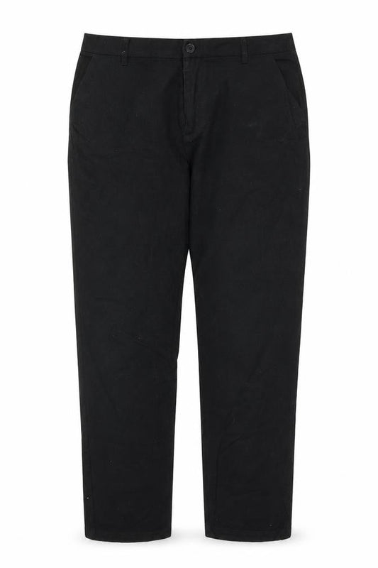 ASOS Womens Black Cotton Straight Jeans Size 12 Regular Zip