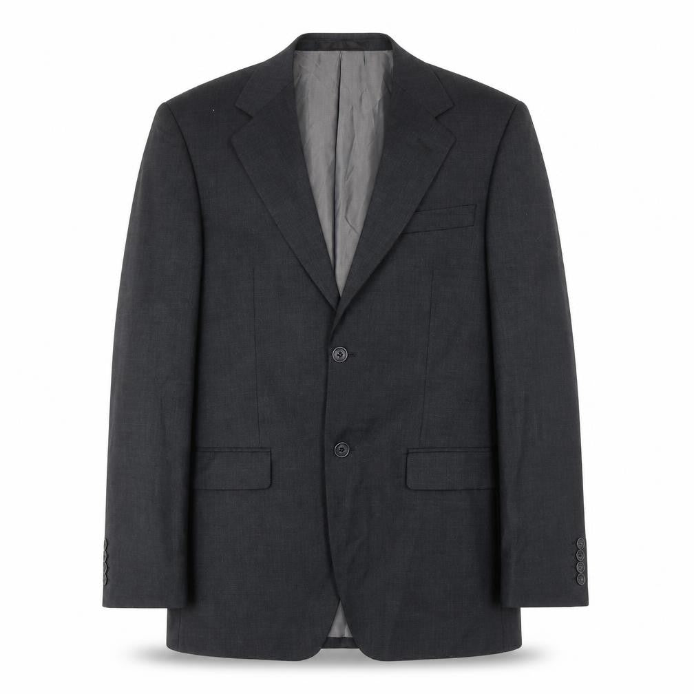 Butler & Webb Mens Grey Wool Jacket Blazer Size 38
