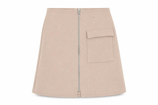 Atmosphere Womens Pink Polyester Mini Skirt Size 8 Zip