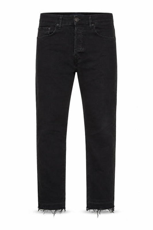 LTB Mens Black Cotton Straight Jeans Size 30 in L31 in Regular Button