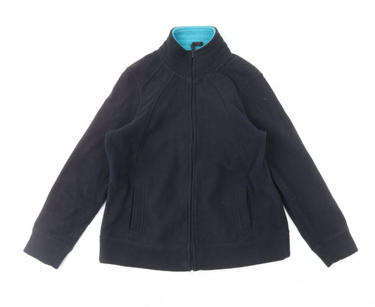 Bonmarché Womens Blue Gilet Jacket Size S Zip