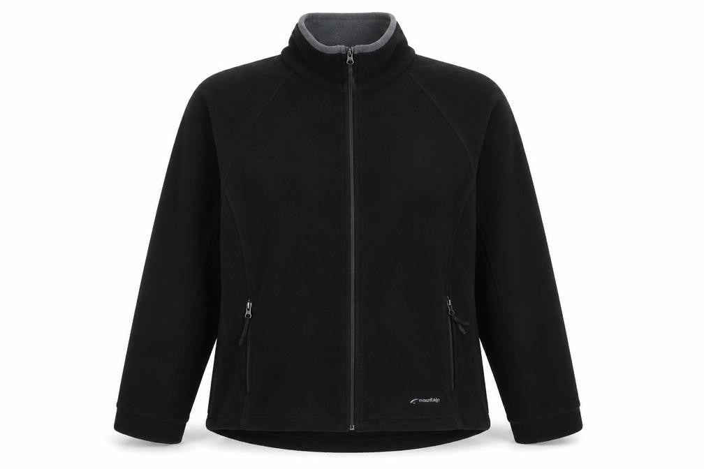 Mountain Life Womens Black Jacket Size 14 Zip