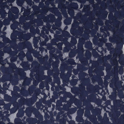 Atmosphere Womens Blue Floral Polyester Basic Blouse Size 8 Round Neck