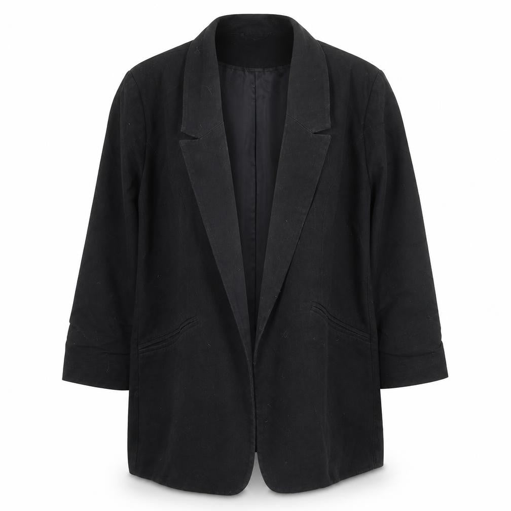 Dorothy Perkins Womens Black Polyester Jacket Blazer Size 10