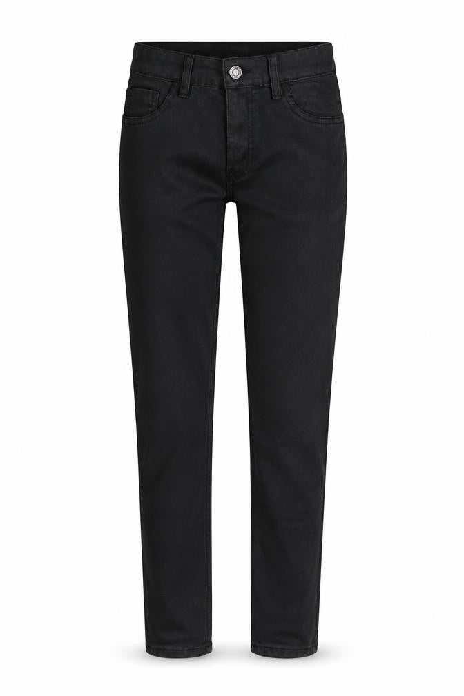 Denim & Co. Womens Black Cotton Skinny Jeans Size 8 Regular Button