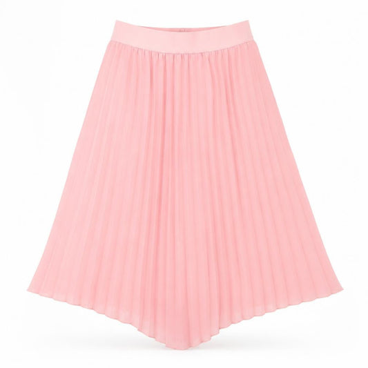 Saint Tropez Clothing Womens Pink Polyester Pleated Skirt Size XS
