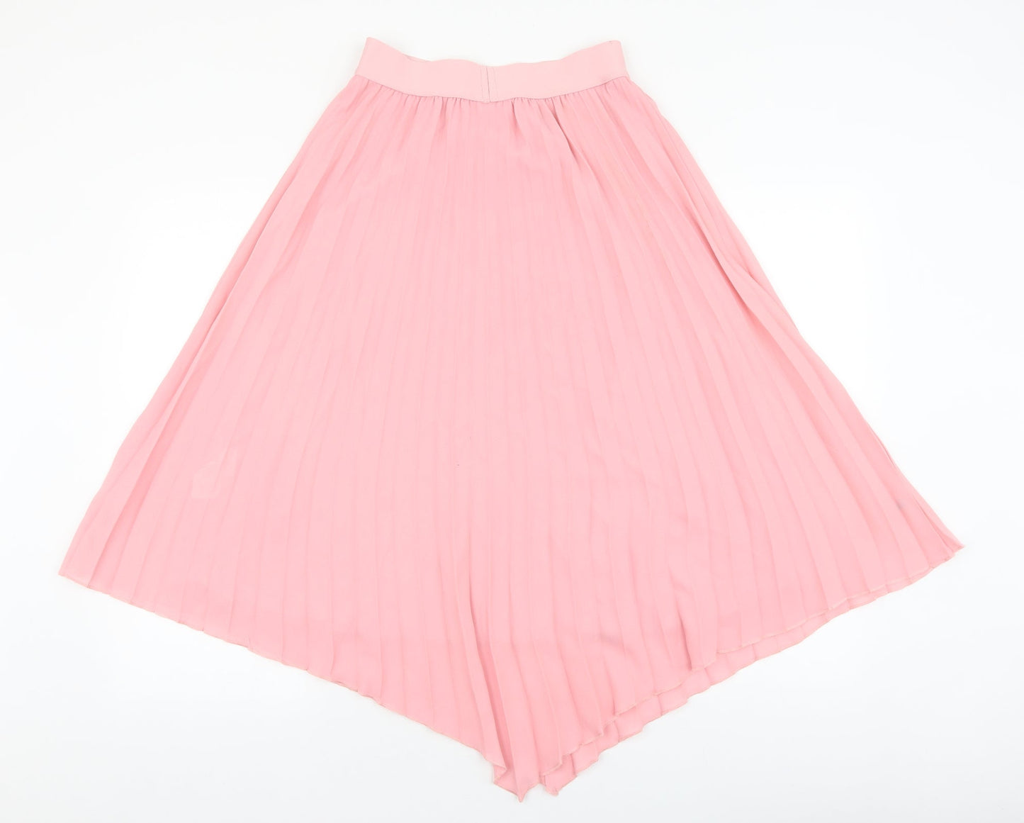 Saint Tropez Clothing Womens Pink Polyester Pleated Skirt Size XS