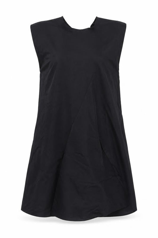 Zara Womens Black Polyester Shift Size XS Round Neck Zip