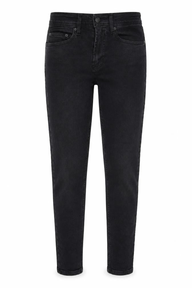 Zara Womens Grey Cotton Skinny Jeans Size S L29 in Regular Button