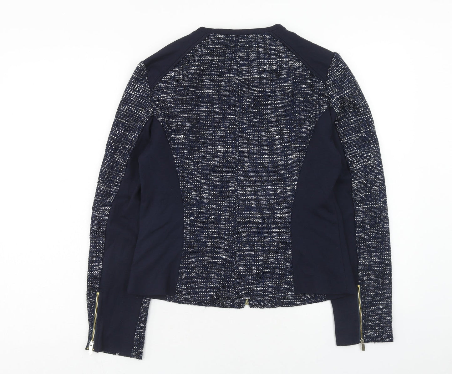 NEXT Womens Blue Jacket Size 12 Zip