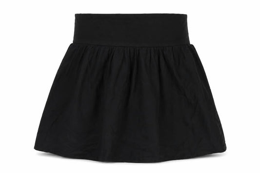 Ann Taylor Womens Black Cotton Mini Skirt Size L
