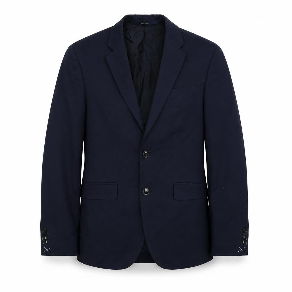 Mango Mens Blue Viscose Jacket Blazer Size 36