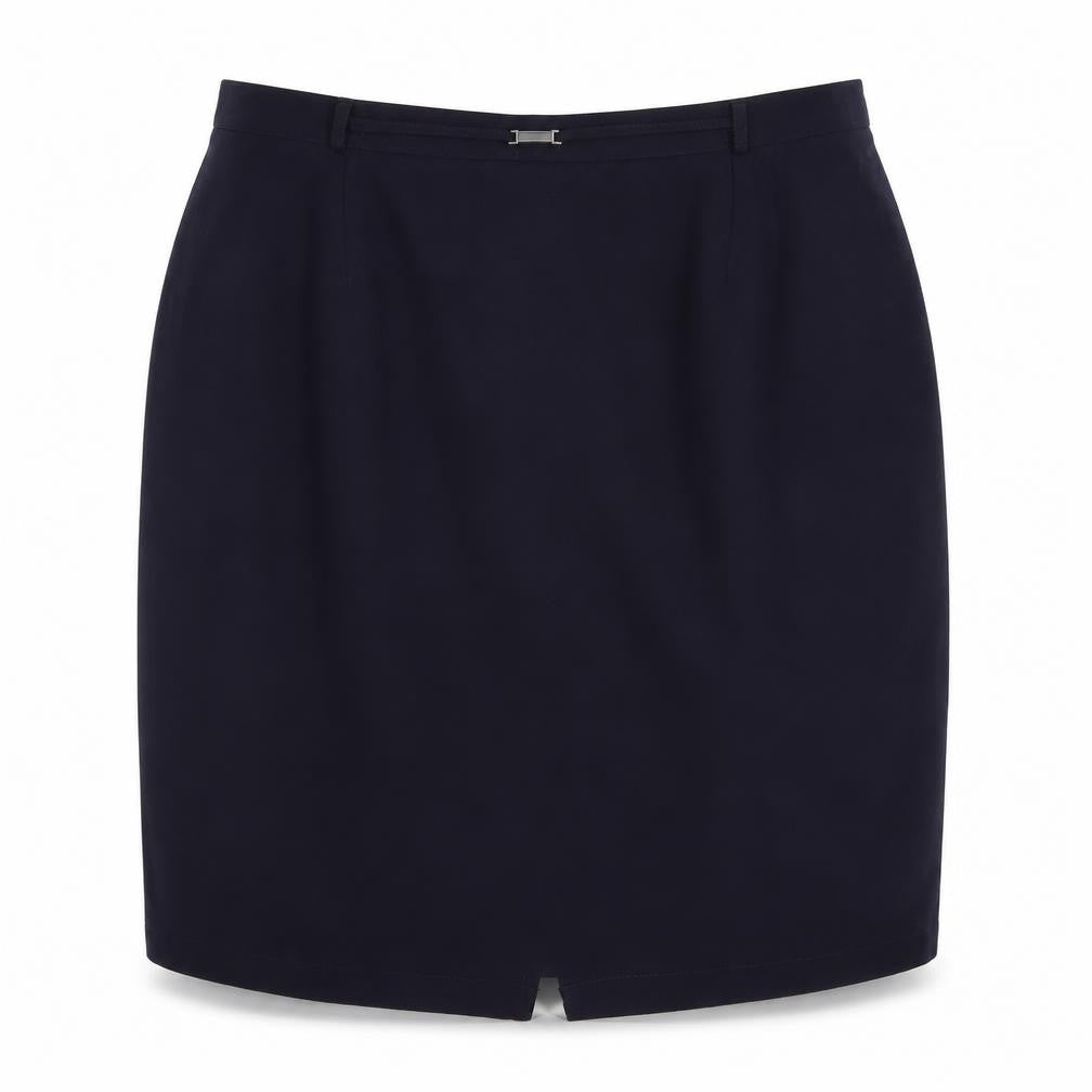 BM Womens Blue Polyester Mini Skirt Size 20 in