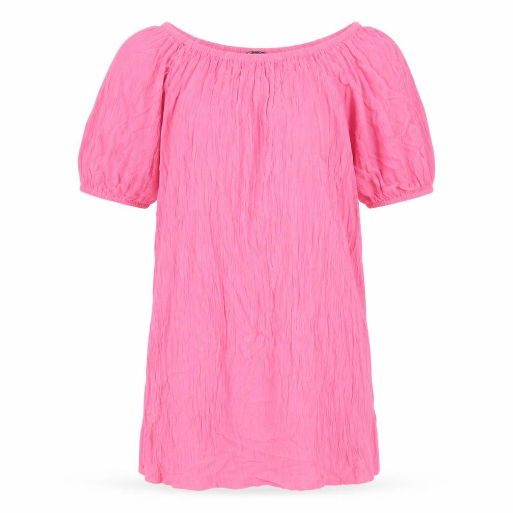 Marks & Spencer Womens Pink Viscose Shift Size M Off the Shoulder Pullover