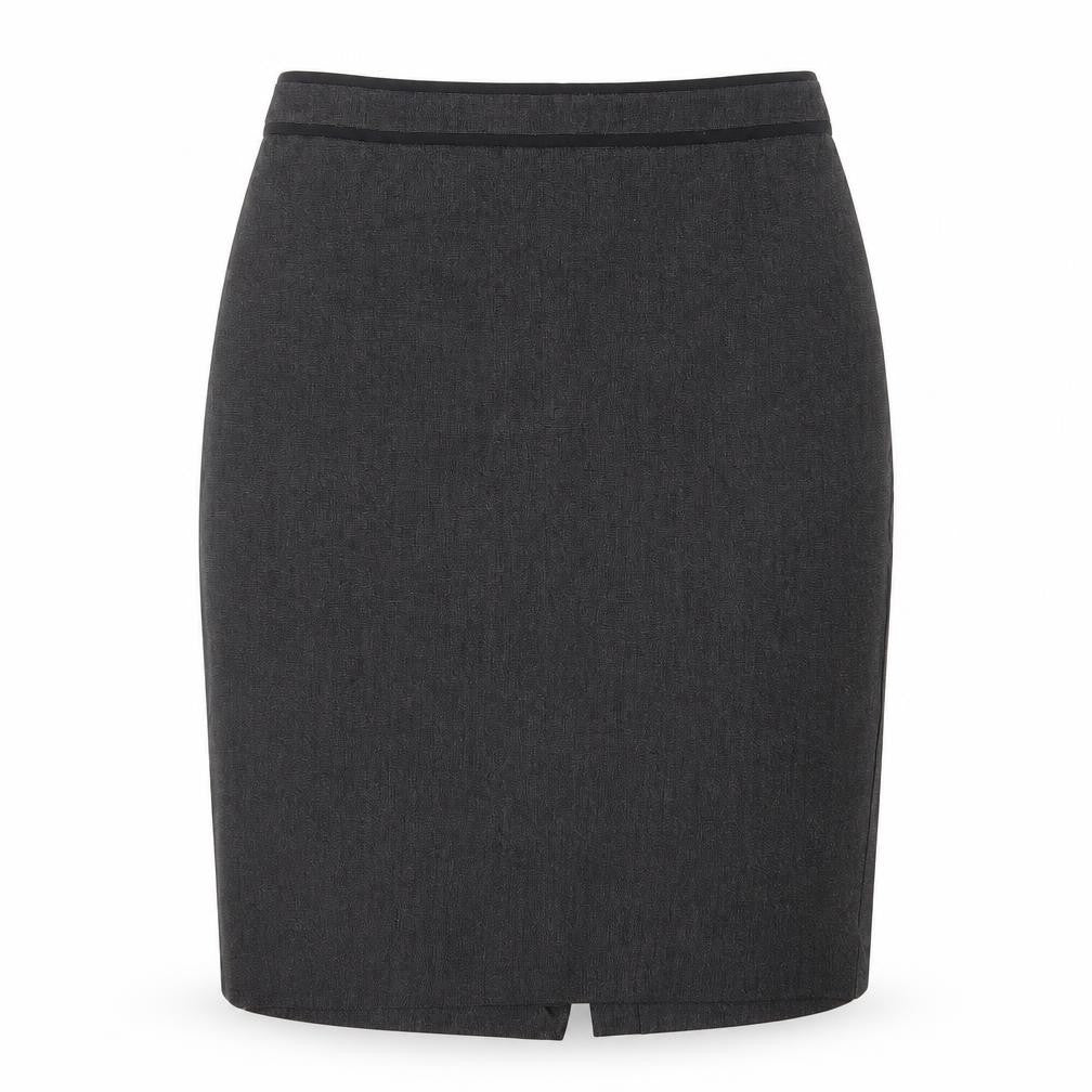 MNG Womens Grey Polyester Straight & Pencil Skirt Size 10 Zip