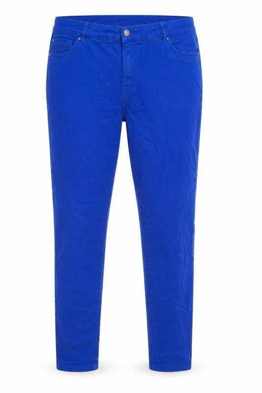 TU Womens Blue Cotton Skinny Jeans Size 2XS Regular Button