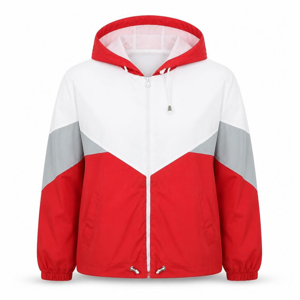 Rising Womens Multicoloured Jacket Size M Zip - Colour Block
