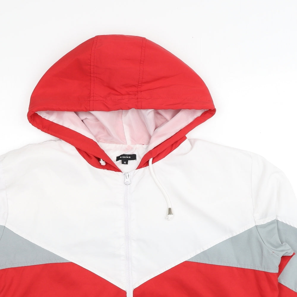 Rising Womens Multicoloured Jacket Size M Zip - Colour Block