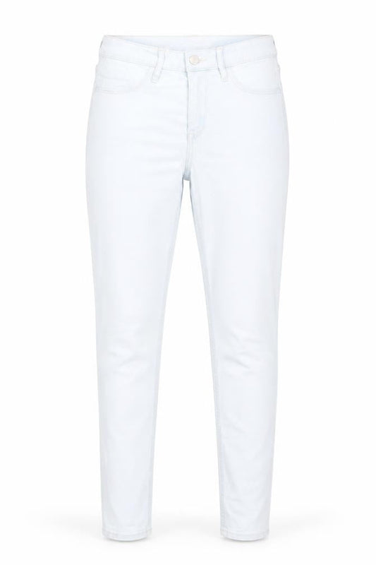 H&M Womens Blue Cotton Skinny Jeans Size 8 Regular Zip