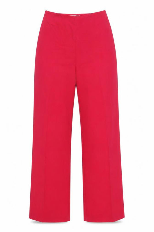 ASOS Womens Pink Polyester Trousers Size 8 L30.5 in Regular Zip