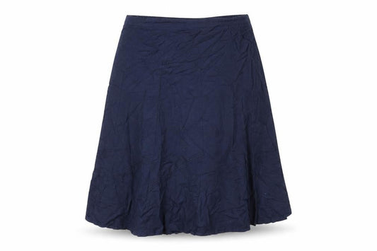 Anthology Womens Blue Cotton Flare Skirt Size 42